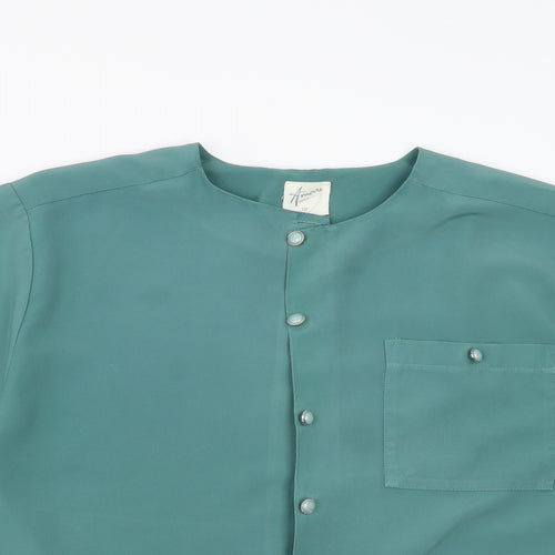 Amari Womens Green   Basic Blouse Size 18