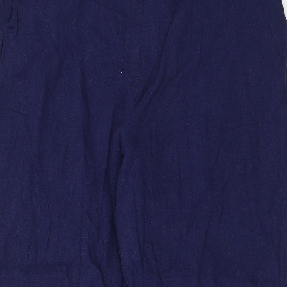Simply Be Womens Blue   Trousers  Size 18 L27 in