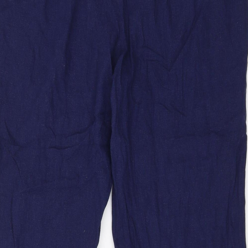 Simply Be Womens Blue   Trousers  Size 18 L27 in