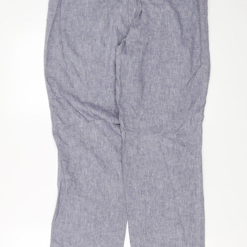 F&F Womens Blue   Trousers  Size 12 L29 in