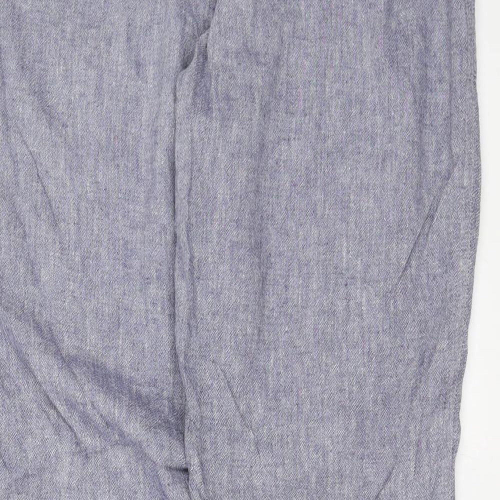 F&F Womens Blue   Trousers  Size 12 L29 in