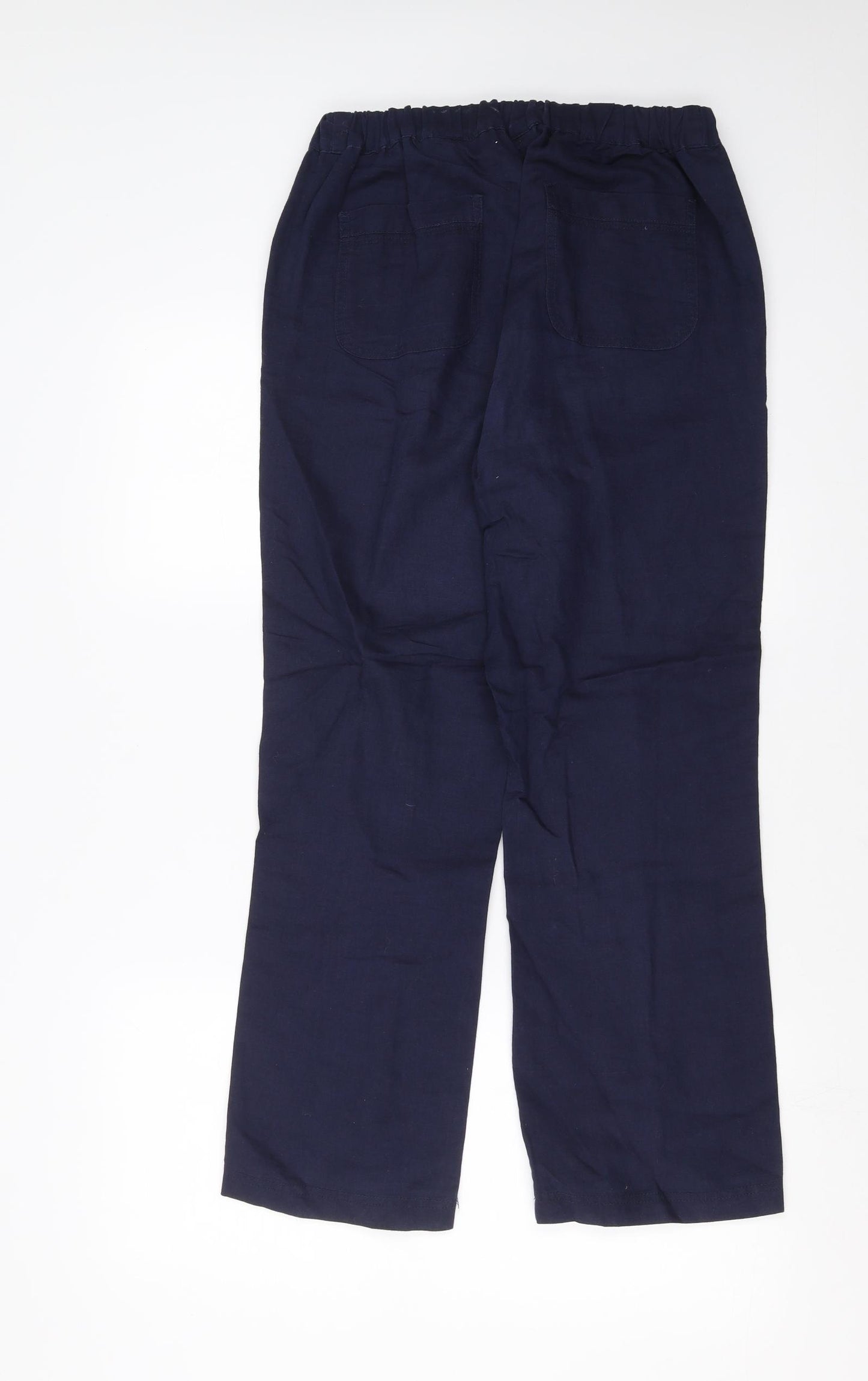Cotton Traders Womens Blue   Trousers  Size 10 L28 in