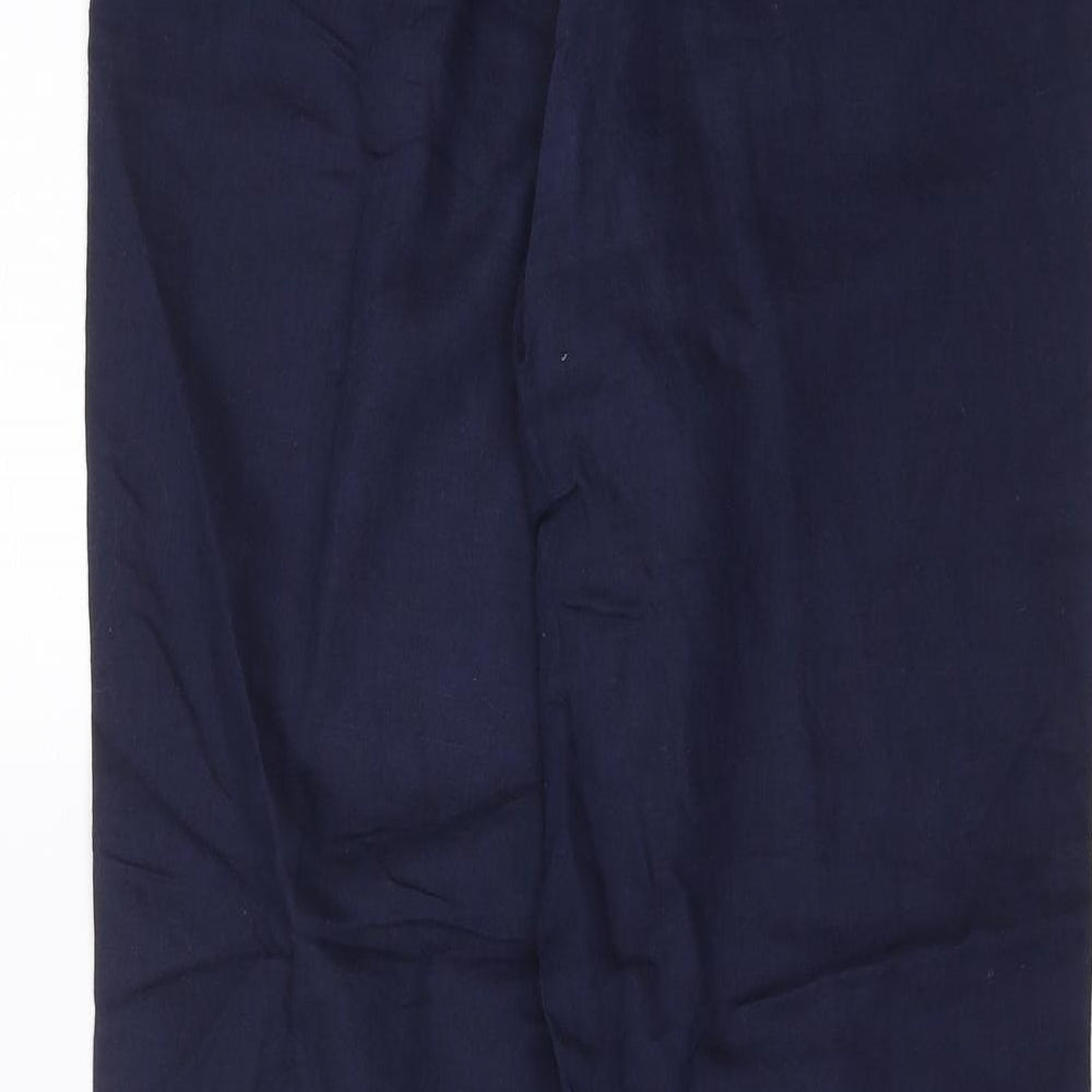 Cotton Traders Womens Blue   Trousers  Size 10 L28 in