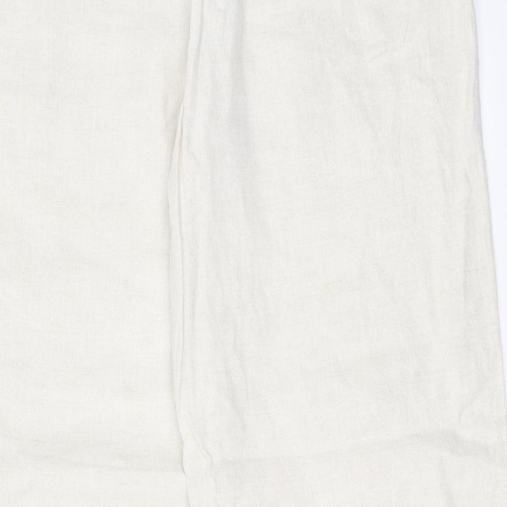 Marks and Spencer Womens Beige   Trousers  Size 16 L29 in