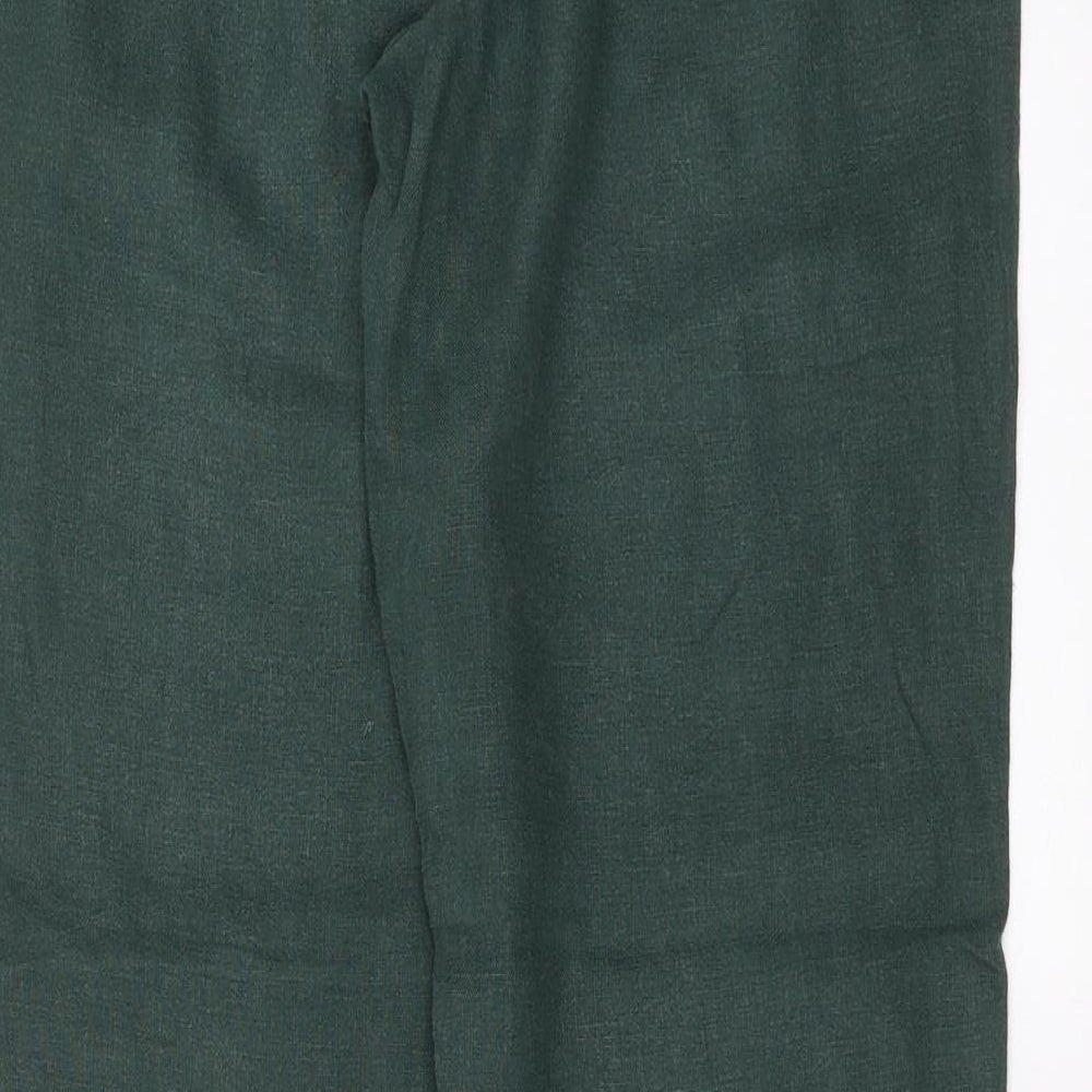 Marks and Spencer Womens Green   Trousers  Size 10 L30 in