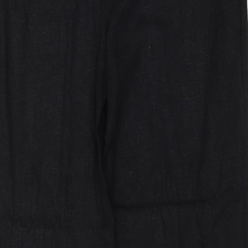 Papaya Womens Black   Trousers  Size 38 in L30 in