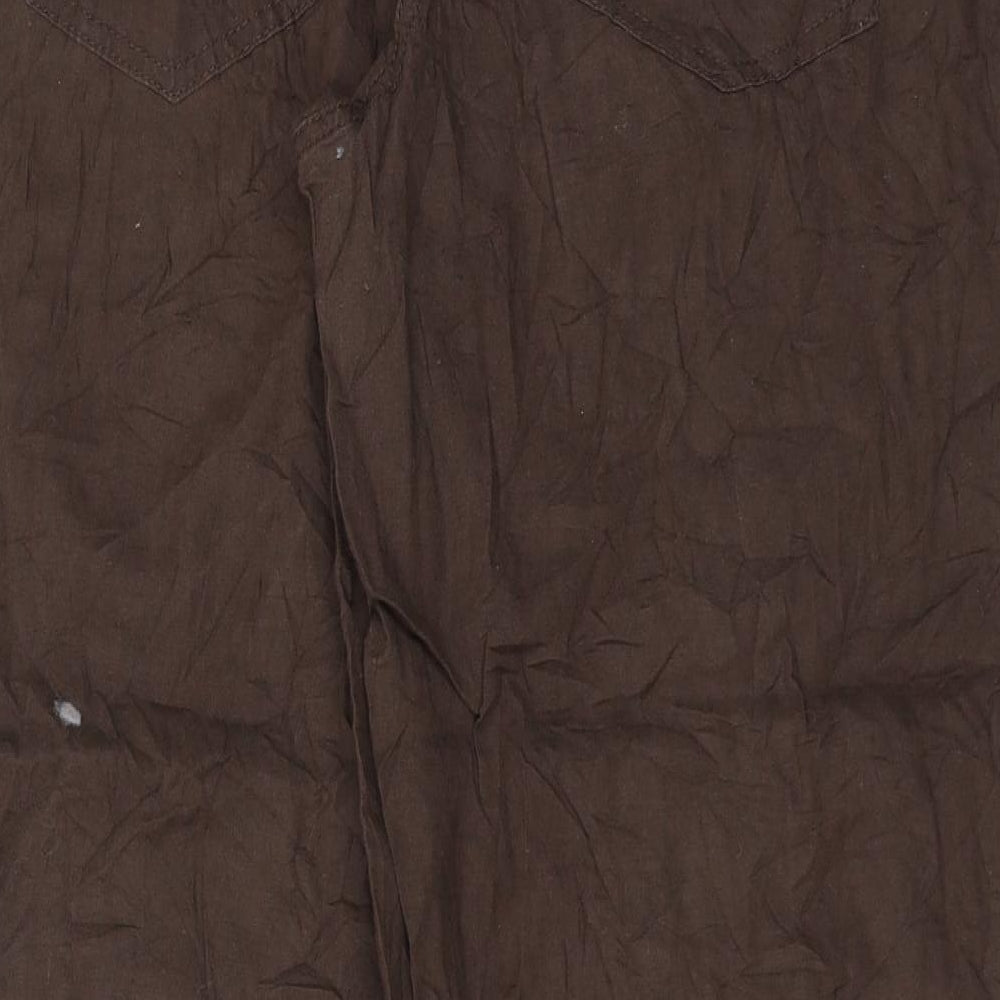 F&F Womens Brown   Trousers  Size 38 in L28 in