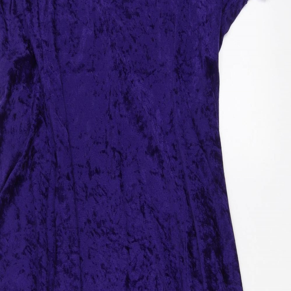 dee collection Womens Purple   A-Line  Size XL