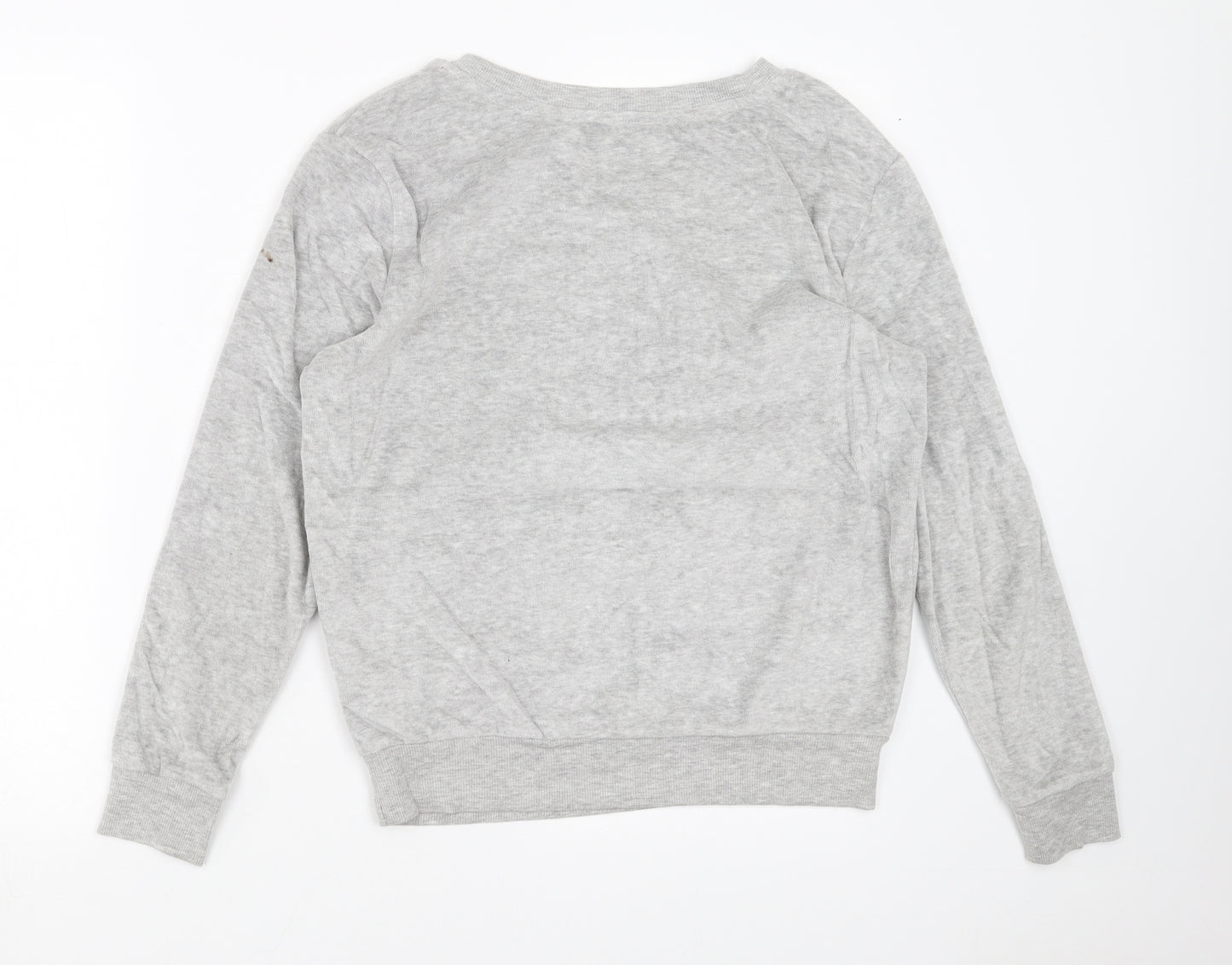 Primark Womens Grey Solid  Top Pyjama Top Size S  - FRIENDS
