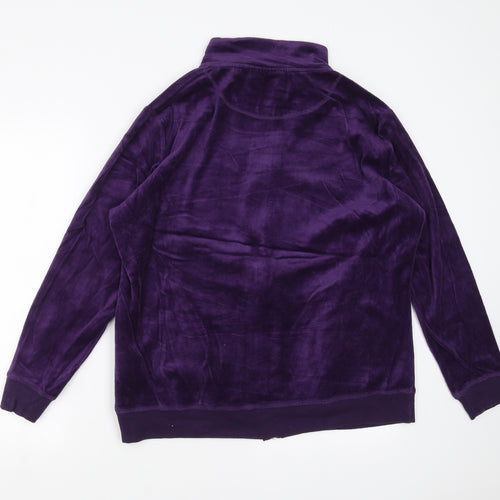 ESMARA Womens Purple   Full Zip Jumper Size XL