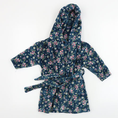 NEXT  Girls Green Floral   Gown Size 2 Years