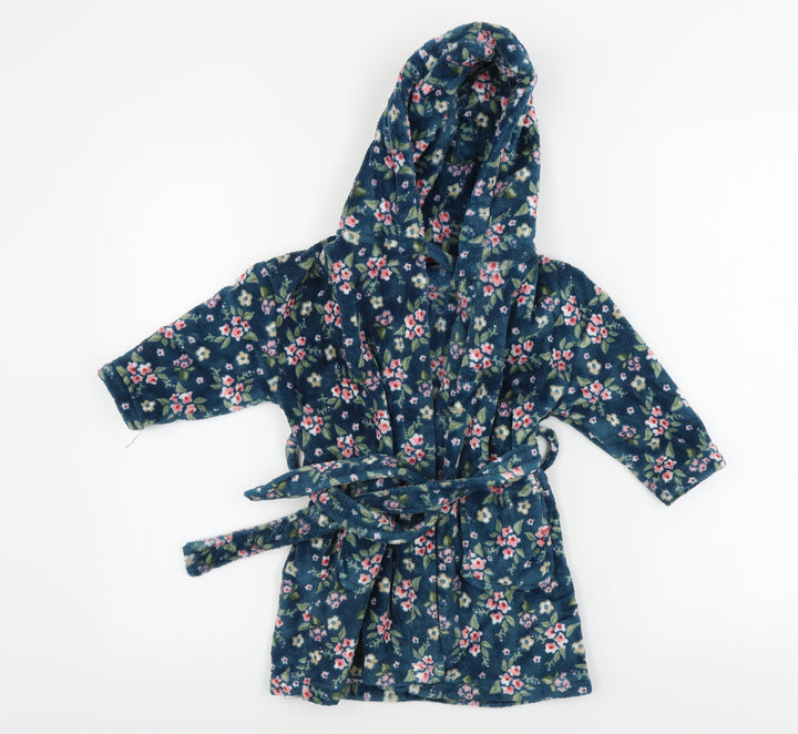 NEXT Girls Green Floral Gown Size 2 Years