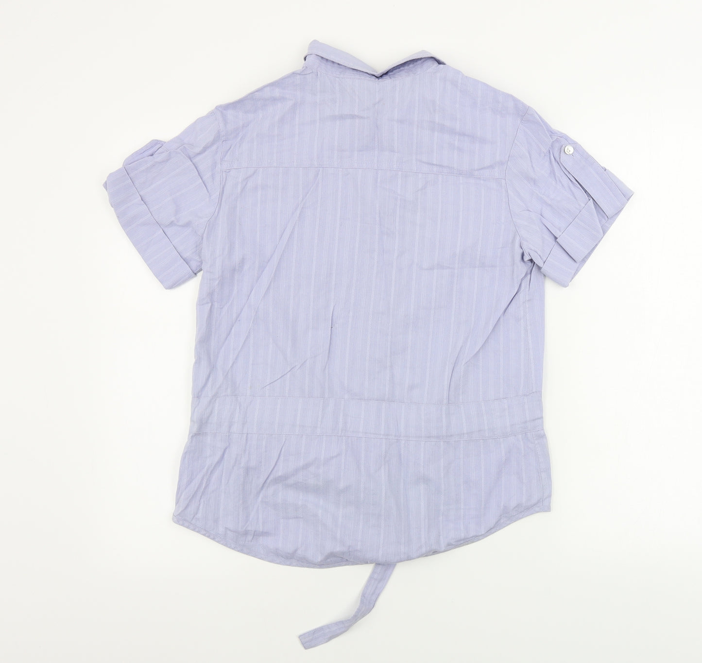 Marks and Spencer  Womens Blue   Basic Button-Up Size 8