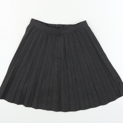 George  Girls Grey   A-Line Skirt Size 6-7 Years