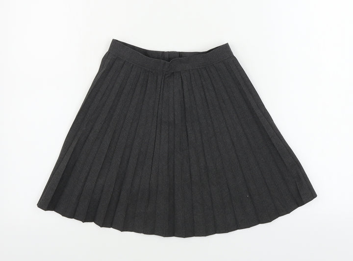George Girls Grey A-Line Skirt Size 6-7 Years