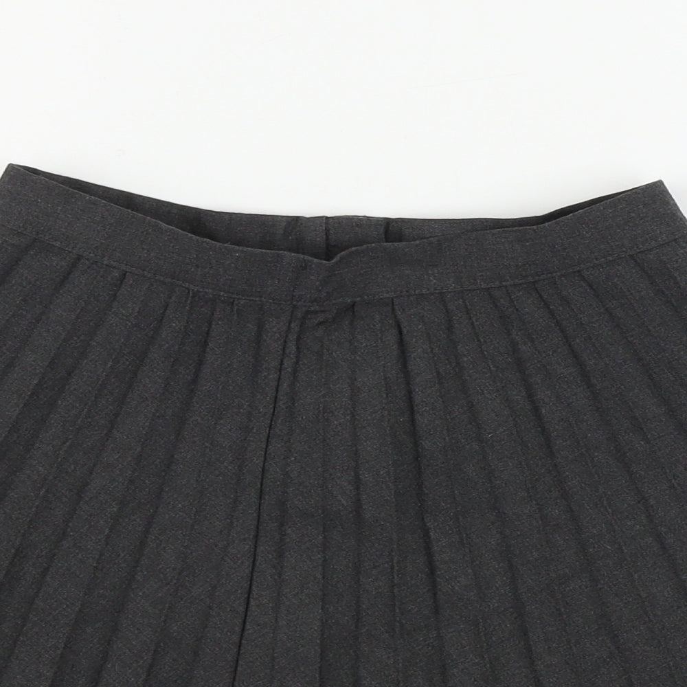 George  Girls Grey   A-Line Skirt Size 6-7 Years