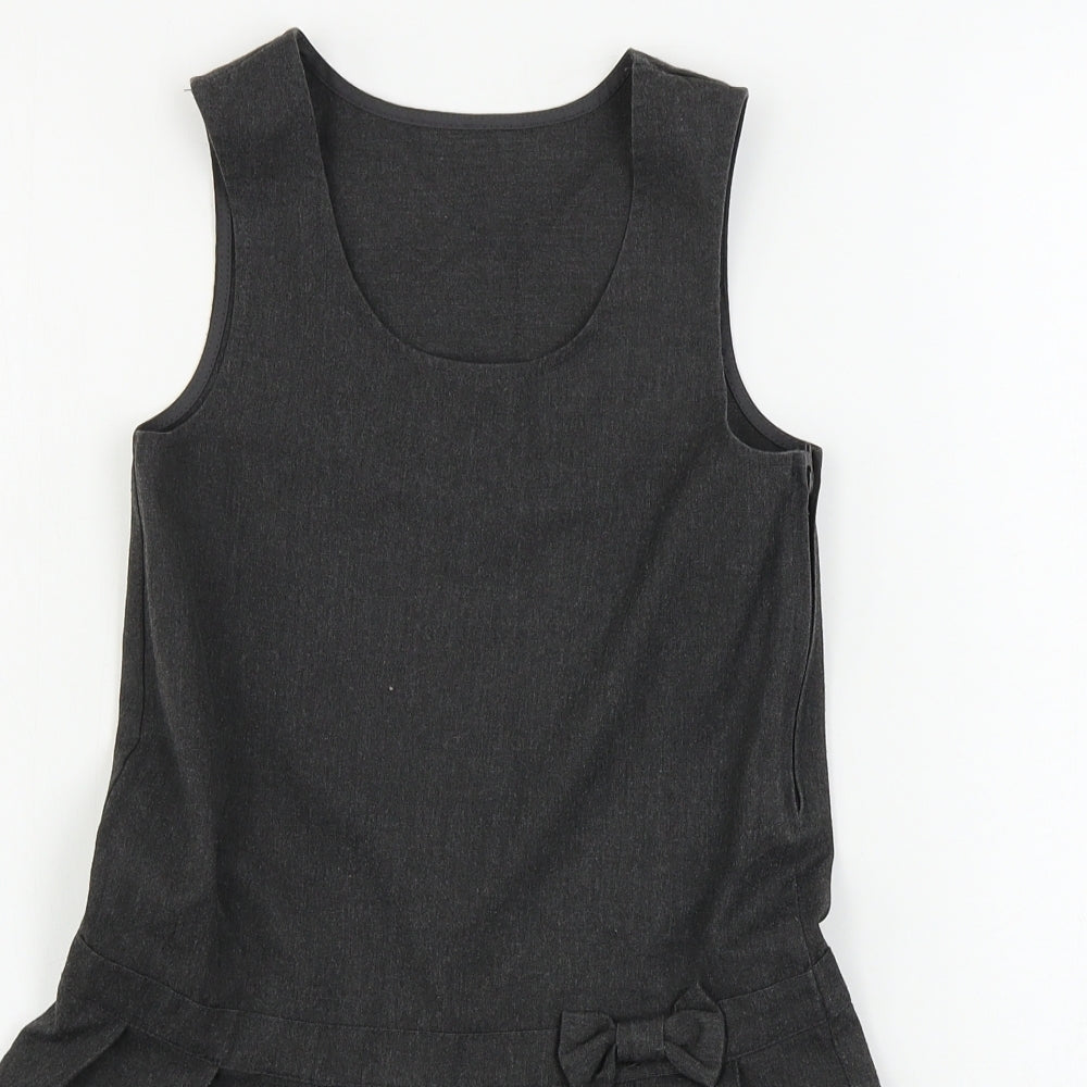 George  Girls Grey   A-Line  Size 6-7 Years