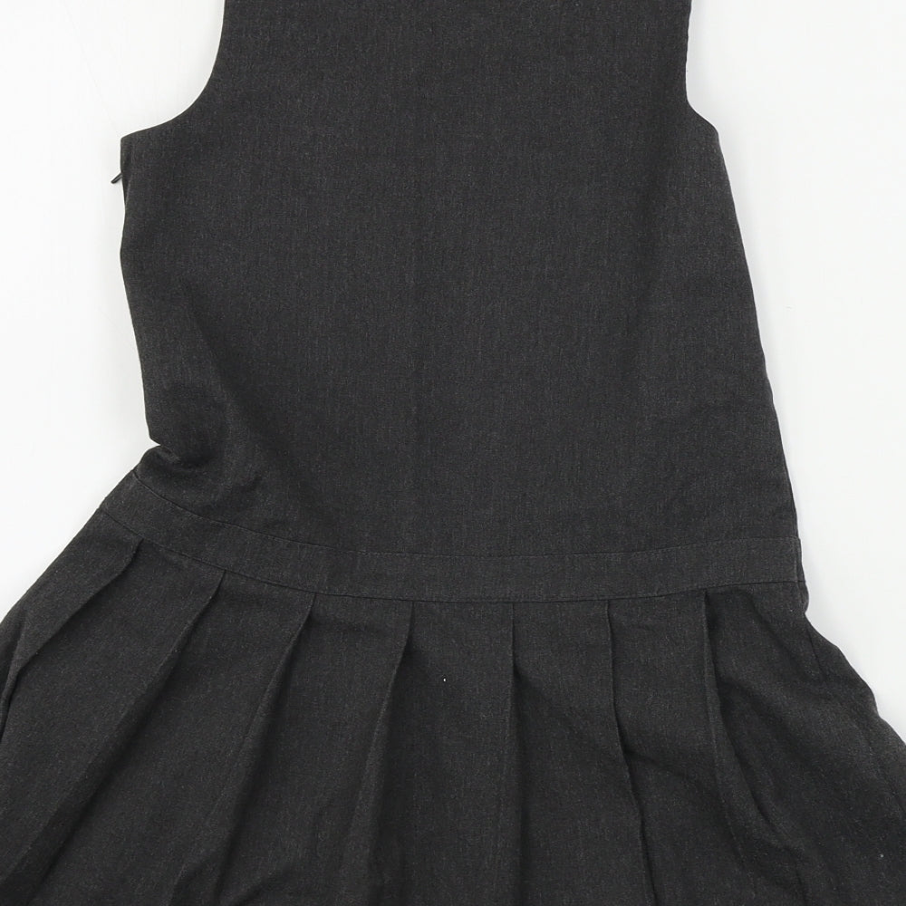 George  Girls Grey   A-Line  Size 6-7 Years