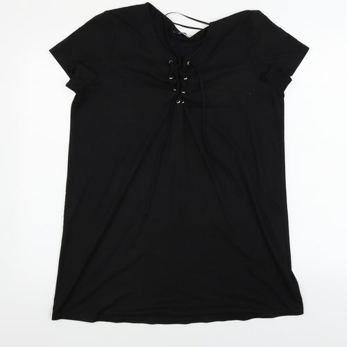F&F  Womens Black   A-Line  Size 14