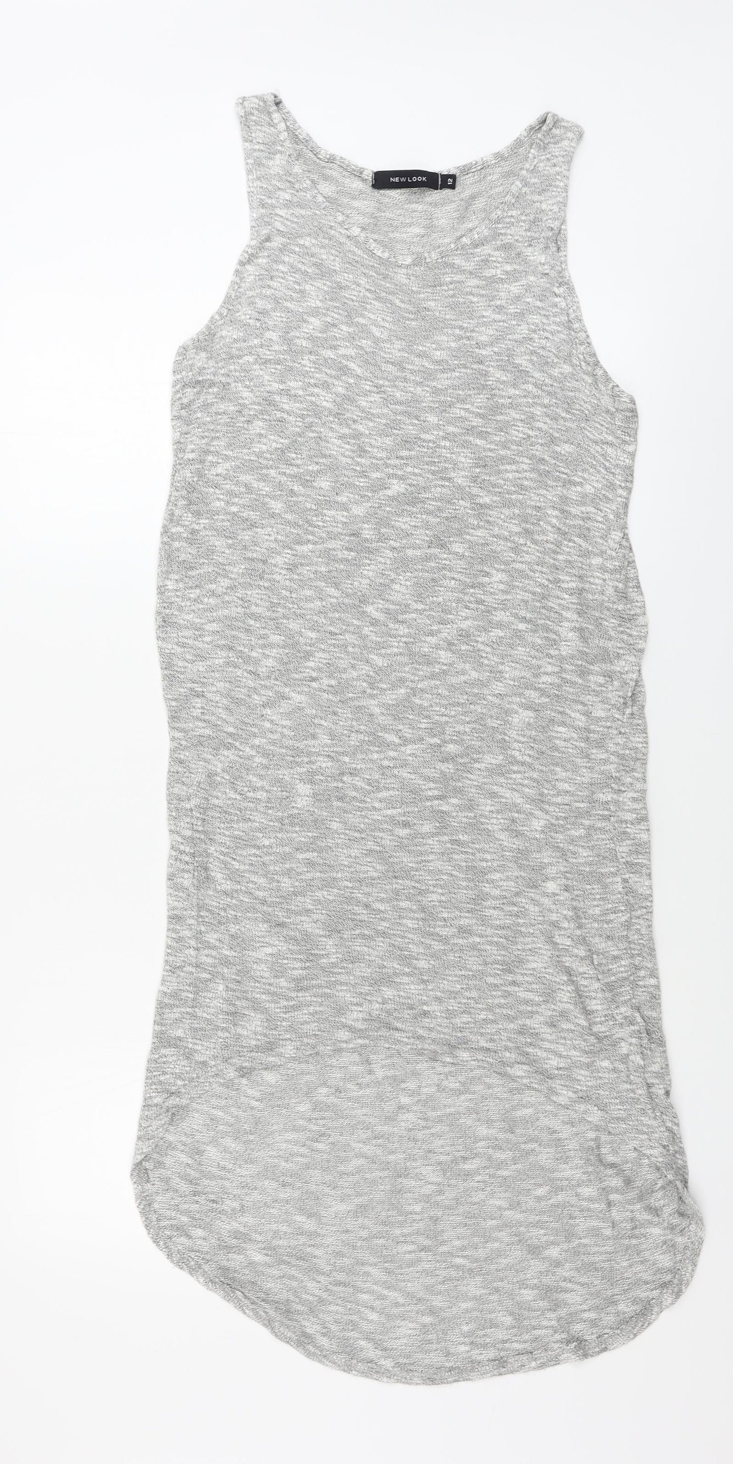 New Look  Womens Grey Paisley  Bodycon  Size 12