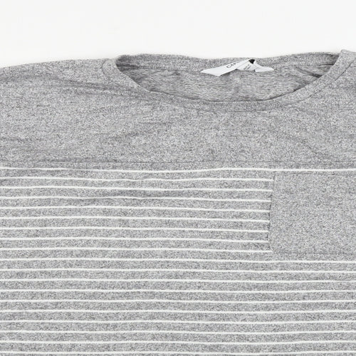 capsule Womens Grey Striped  Pullover Jumper Size 24