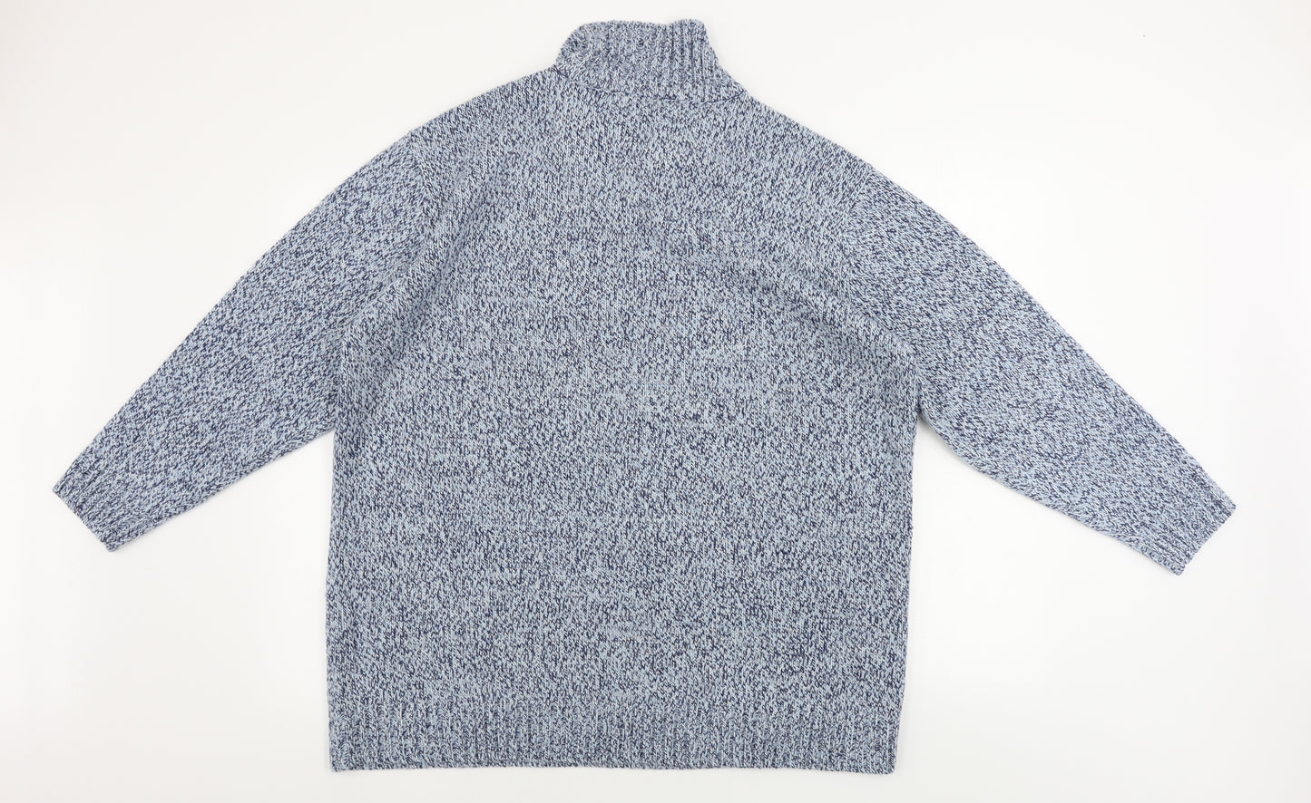 Preworn  Womens Blue   Henley Jumper Size 22