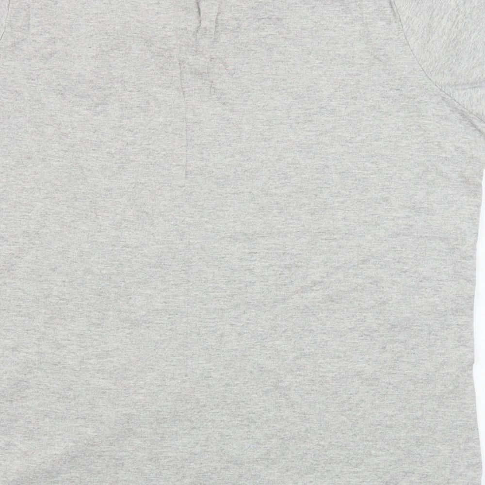 Character Club  Womens Grey   Basic T-Shirt Size L  - winnie the pooh