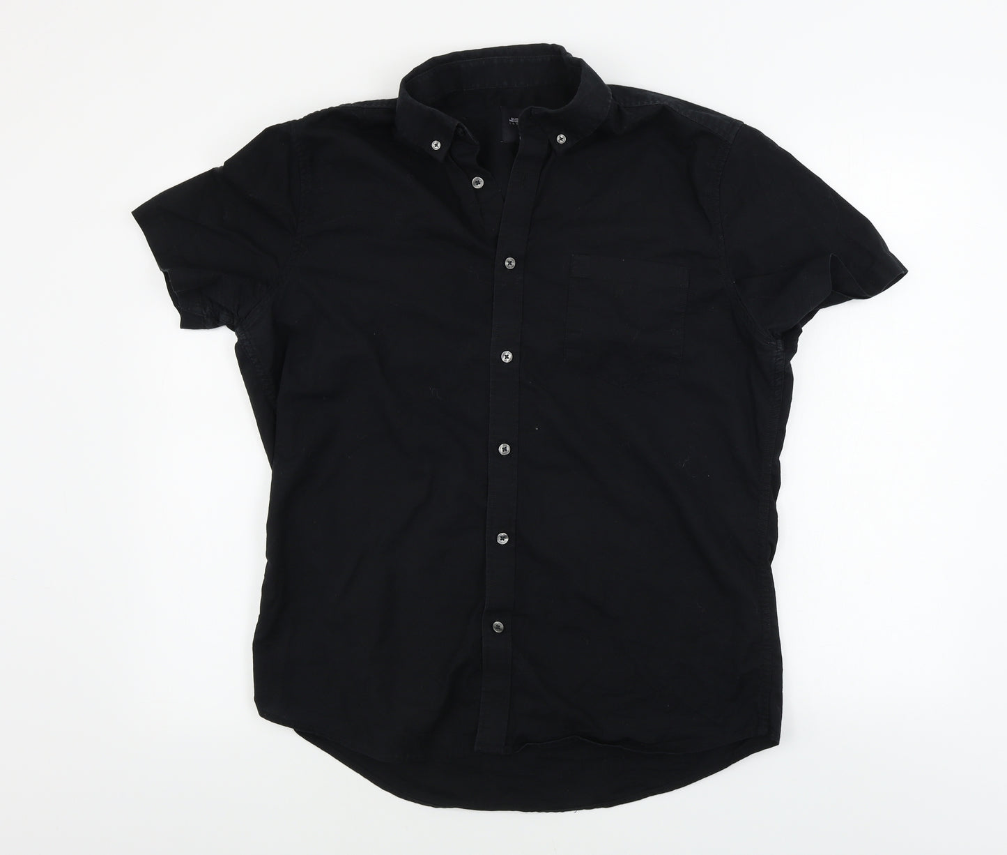 Burton  Mens Black    Button-Up Size L