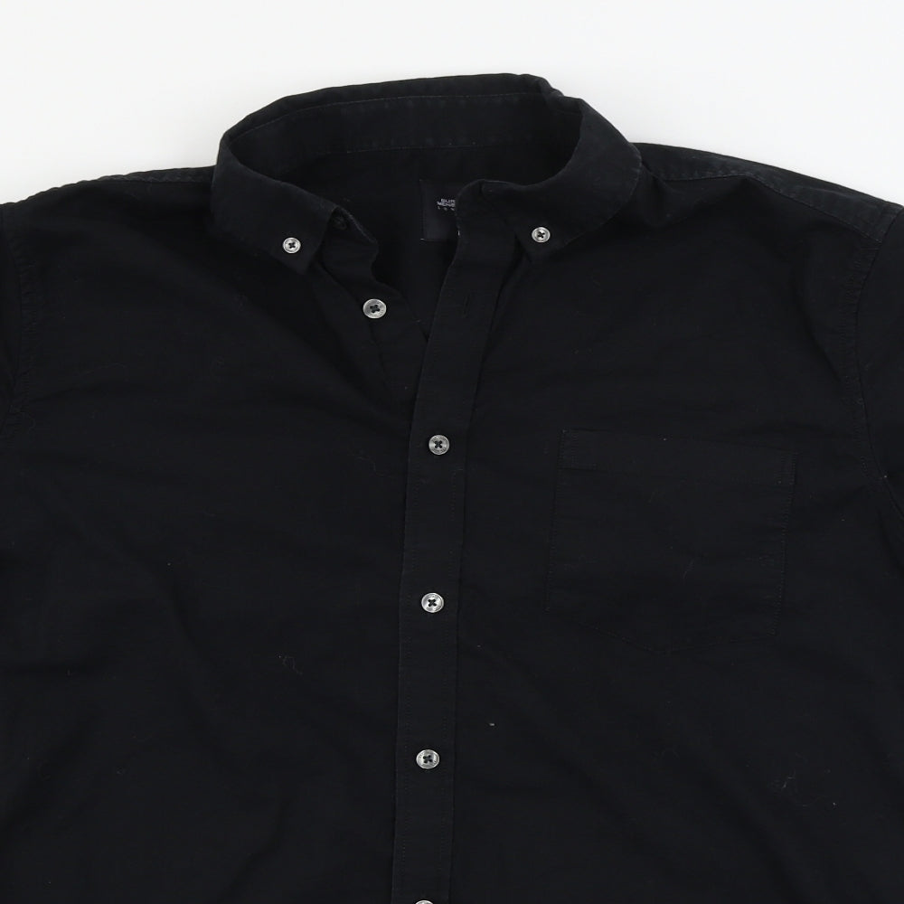 Burton  Mens Black    Button-Up Size L