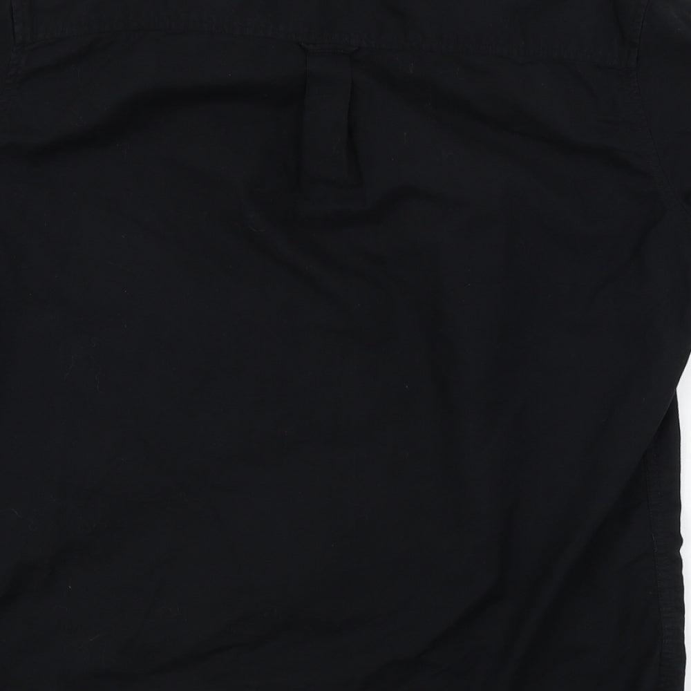 Burton  Mens Black    Button-Up Size L