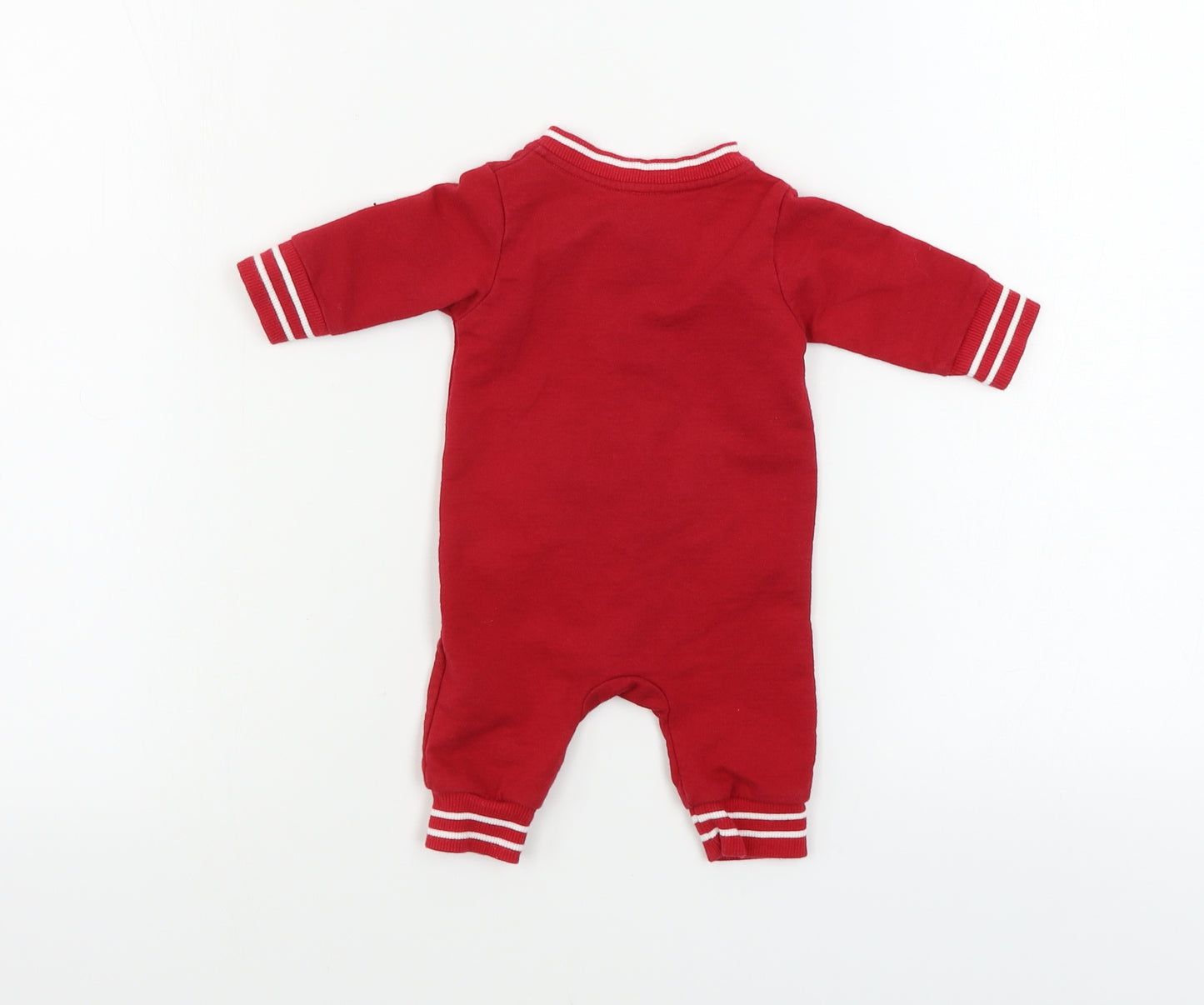 Preworn  Boys Red   Babygrow One-Piece One Size