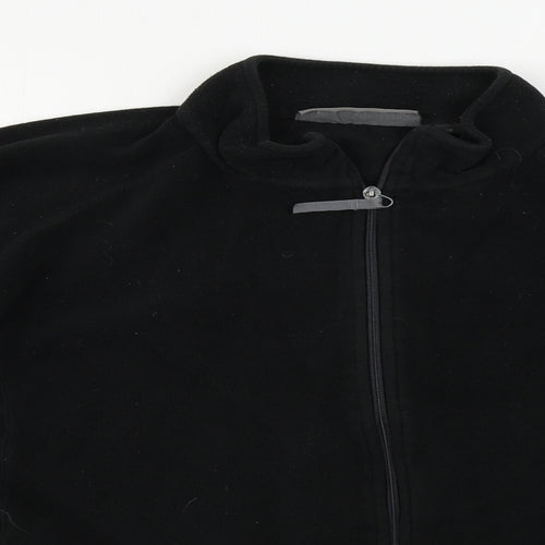 Mountain Life  Womens Black   Full Zip Jumper Size 18