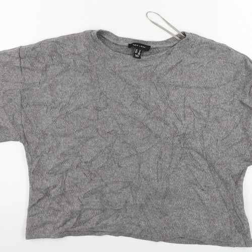 New Look Womens Grey   Pullover Jumper Size M