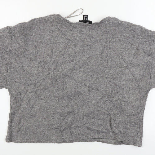 New Look Womens Grey   Pullover Jumper Size M