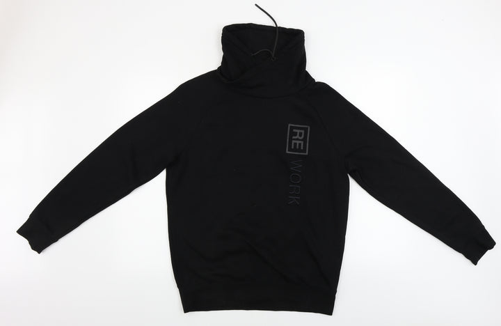 H&M  Womens Black   Pullover Jumper Size S
