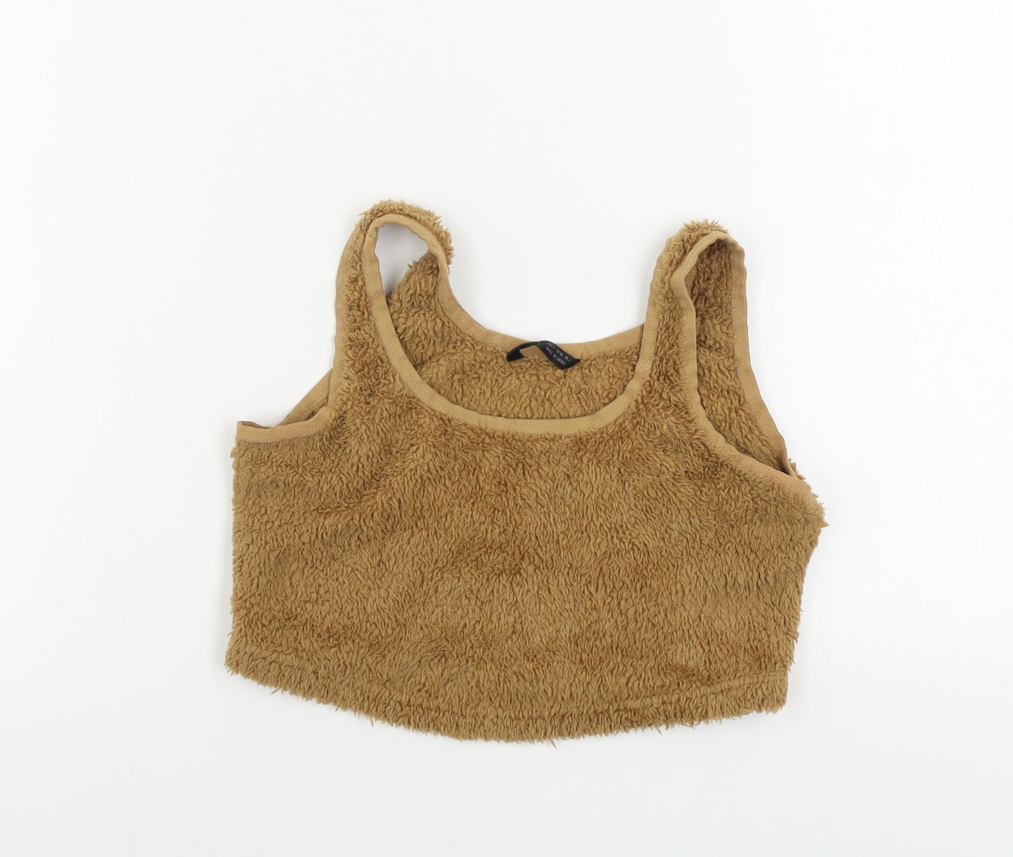 shein  Womens Brown   Basic T-Shirt Size S