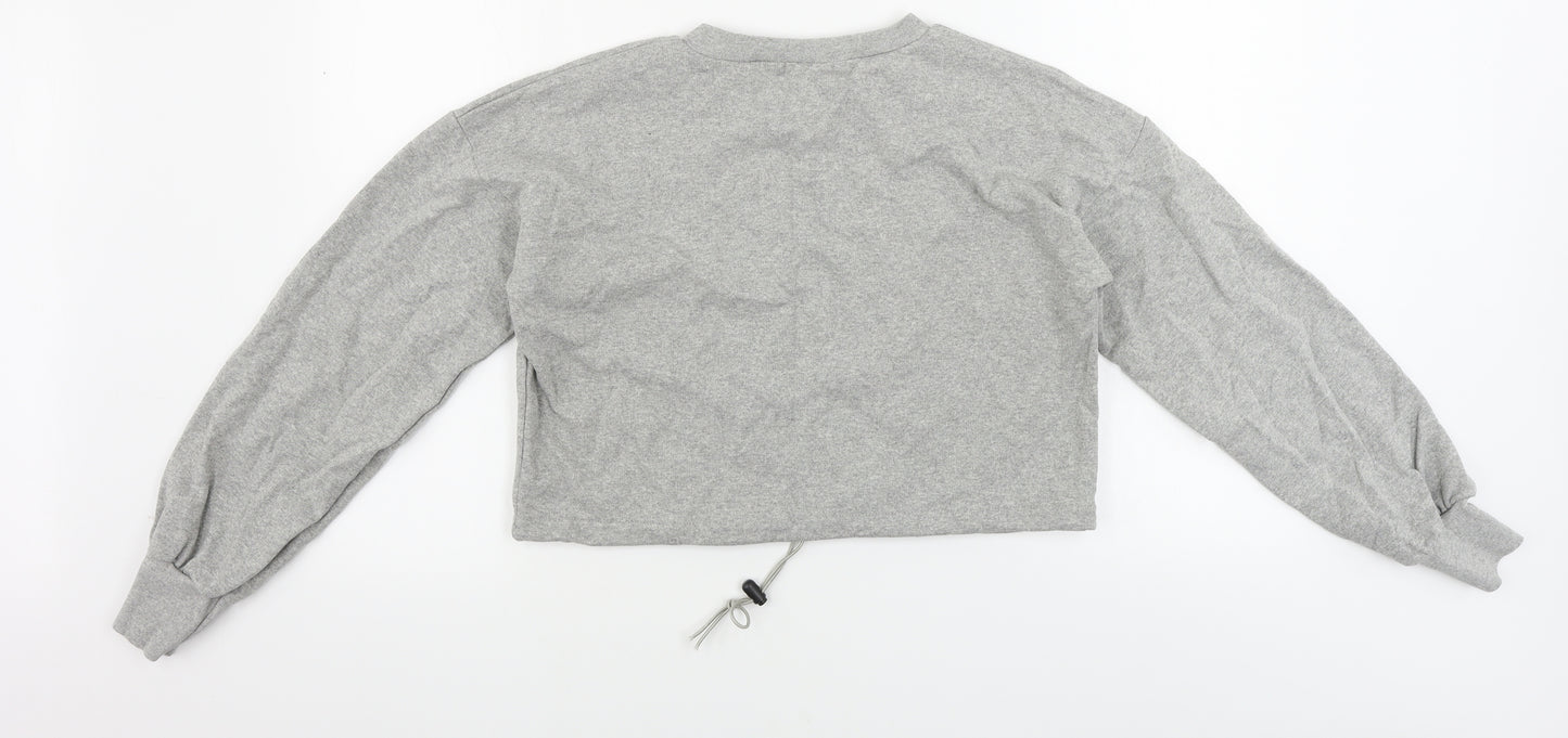 PRETTYLITTLETHING  Womens Grey   Pullover Jumper Size 4
