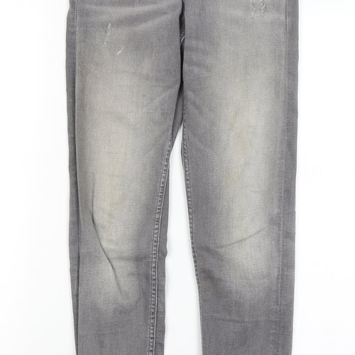 H&M Mens Grey   Skinny Jeans Size 26 in L27 in