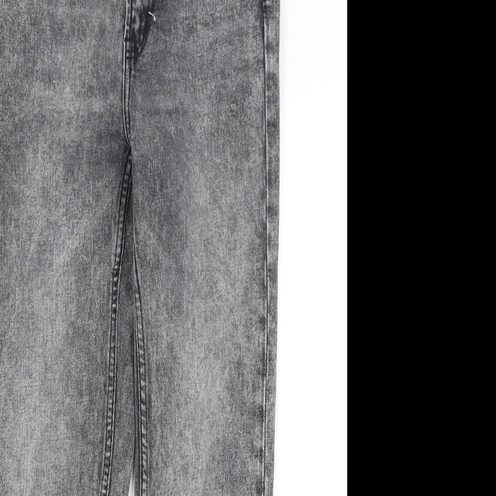 Denim Co Womens Grey   Cropped Jeans Size 8 L26.5 in