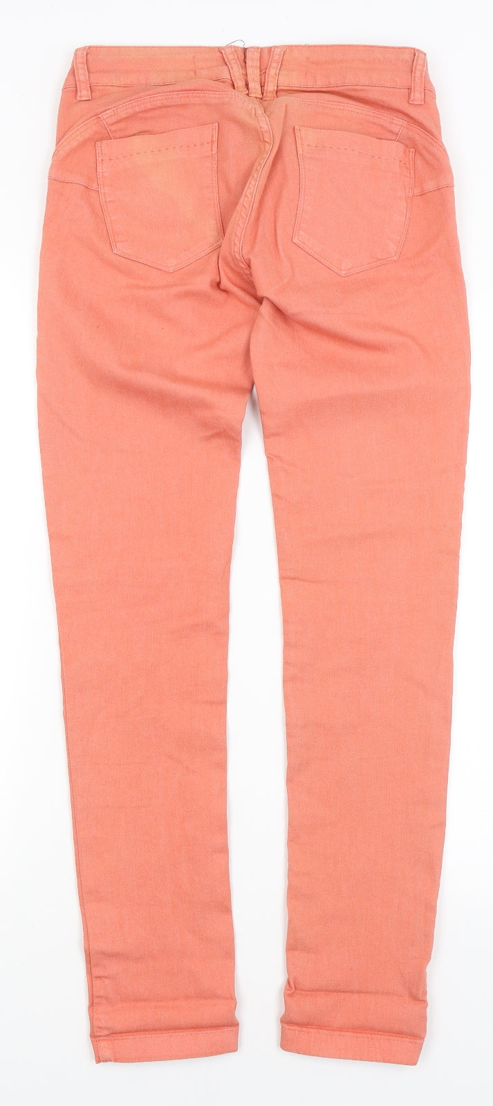 NEXT Womens Orange   Skinny Jeans Size 8 L28 in