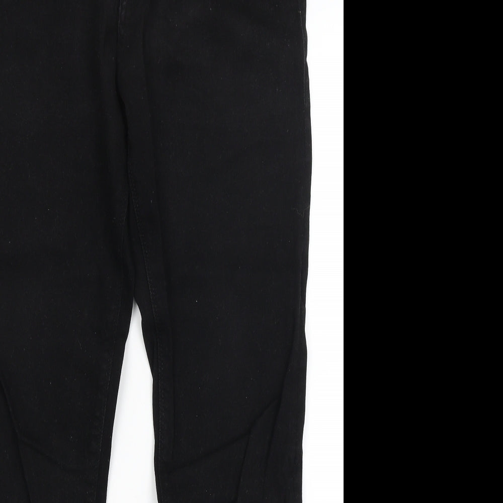 Jack Jones Mens Black   Straight Jeans Size 32 in L28 in