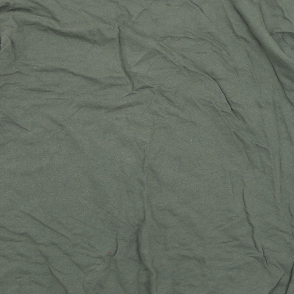 H&M Womens Green   Pullover Jumper Size S  - Sunshine & Good Feelings