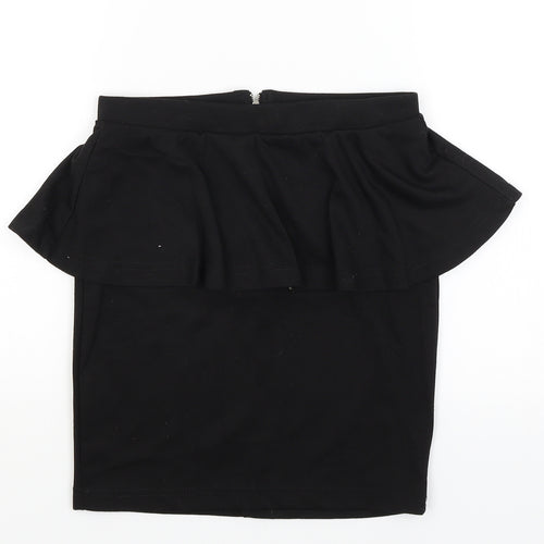 Preworn Womens Black   Straight & Pencil Skirt Size XS