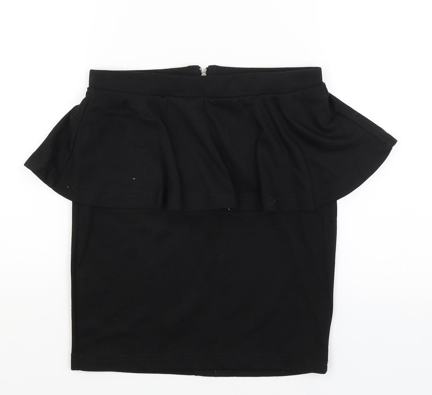 Preworn Womens Black   Straight & Pencil Skirt Size XS