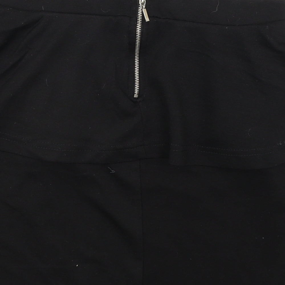 Preworn Womens Black   Straight & Pencil Skirt Size XS