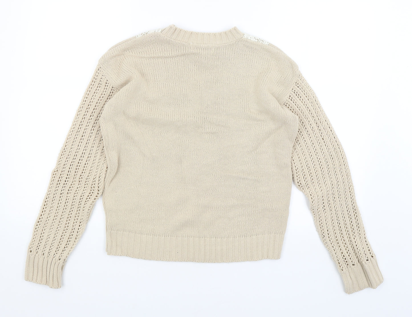 Chelsea Girl Womens Beige   Pullover Jumper Size 10