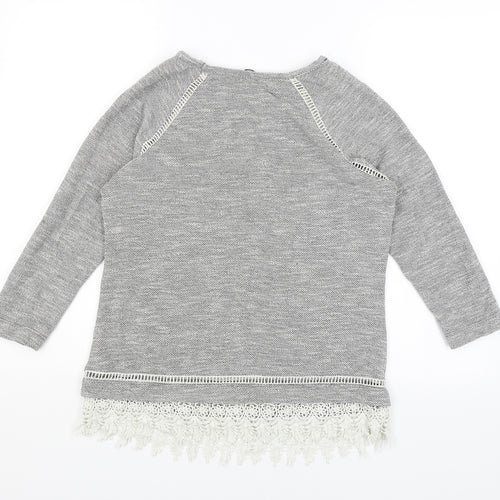TU Womens Grey   Pullover Jumper Size 10