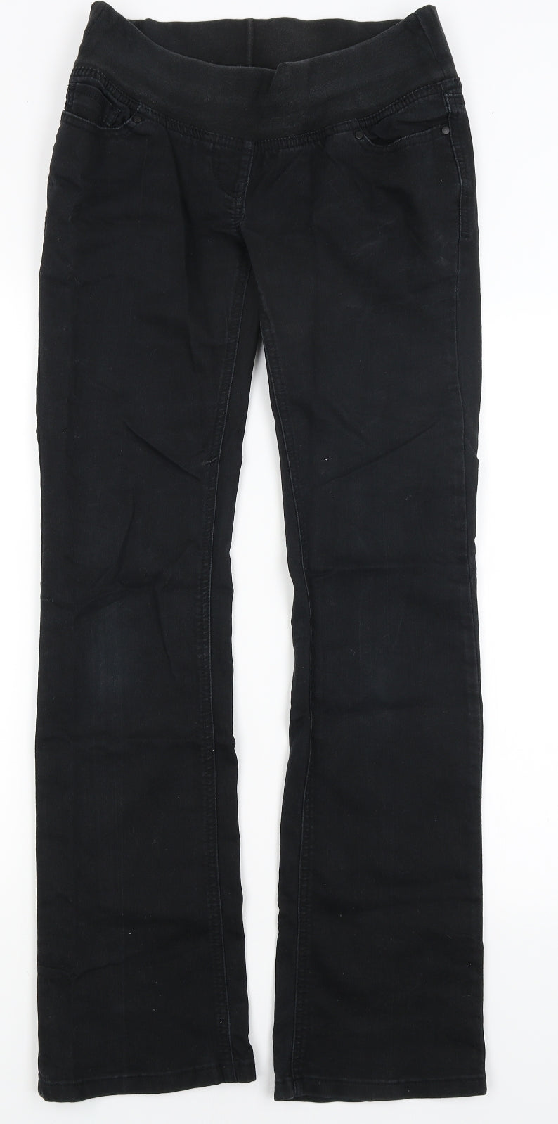 Preworn Womens Black   Bootcut Jeans Size 8 L31 in