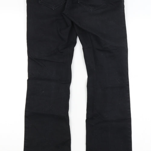 Preworn Womens Black   Bootcut Jeans Size 8 L31 in