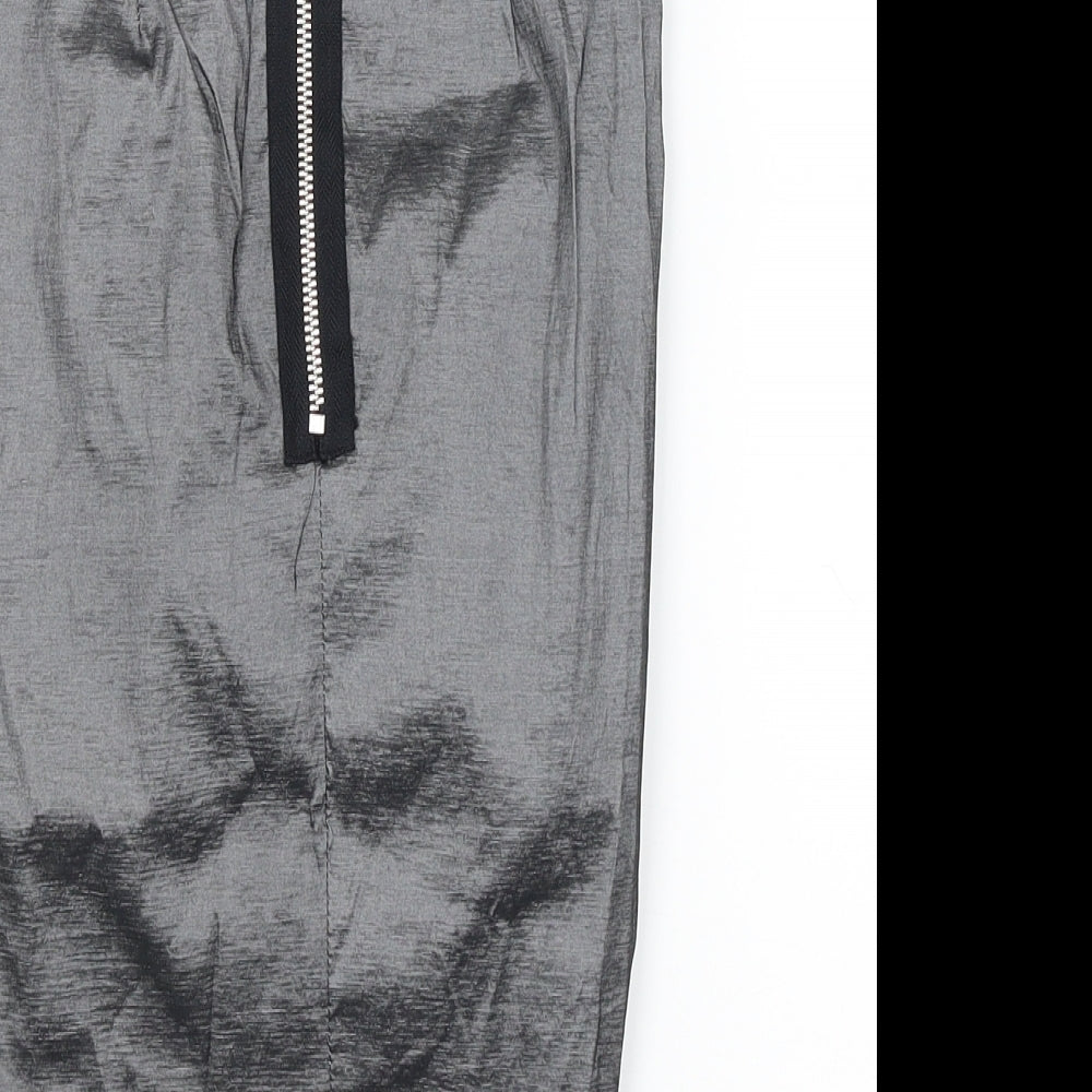 Jane Norman Womens Silver   Straight & Pencil Skirt Size 6